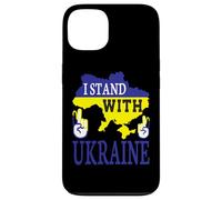 I Stand With Ukraine - Love Stop War - Ukraine Map Case for iPhone 13