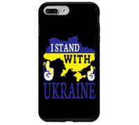 I Stand With Ukraine - Love Stop War - Ukraine Map Case for iPhone 7 Plus/8 Plus