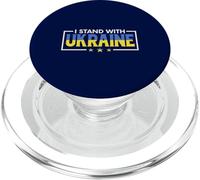 I Stand With Ukraine PopSockets PopGrip for MagSafe