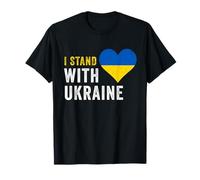I Stand With Ukraine | Stop Putin Stop War Support Ukraine T-Shirt