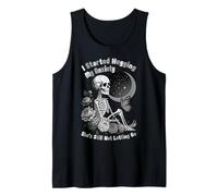 I Started Hugging My Anxiety - Funny Mental Health Quote Tank Top
