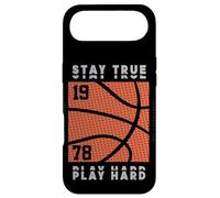 I stay true and work hard so my basketball team can win game Case for iPhone Air