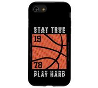 I stay true and work hard so my basketball team can win game Case for iPhone SE (2020) / 7/8