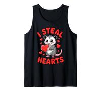 I Steal Hearts Opossum Valentine's Day Love Tank Top