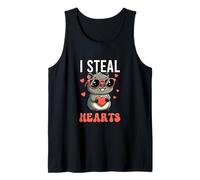 I Steal Hearts Saying Valentines Tank Top