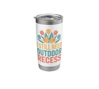 I Still Need Outdoor Recess Spring Flowers Stainless Steel Insulated Tumbler