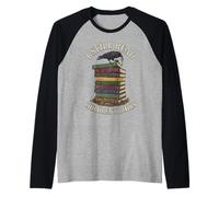 I Still Read Children's Books Raven Crow Retro Raglan Baseball Tee