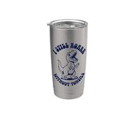 I Still Roarr Without Tonsils Dinosaur Tonsillectomy Recover Stainless Steel Insulated Tumbler