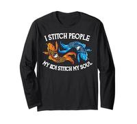 I Stitch People My Koi Stitch My Soul Koi Loving Surgeon Long Sleeve T-Shirt