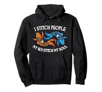 I Stitch People My Koi Stitch My Soul Koi Loving Surgeon Pullover Hoodie