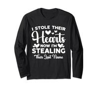 I Stole Their Hearts Adoption Gotcha Day Family Long Sleeve T-Shirt