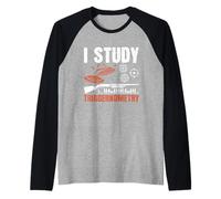 I Study Triggernometry Skeet Shooting Trap Clay Shooting Raglan Baseball Tee