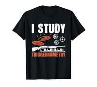 I Study Triggernometry Skeet Shooting Trap Clay Shooting T-Shirt
