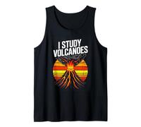 I Study Volcanoes Volcano Scientist Geology Tank Top