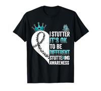 I Stutter, it's OK to Be Different! Stuttering Awareness T-Shirt