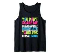 I Successfully Negotiate with Toddlers, Kindergarten Tank Top