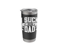 I Suck At Being A Dad Stainless Steel Insulated Tumbler