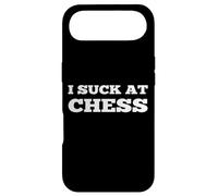 I Suck At Chess Funny Rookie Player New Begginer Gag Joke Case for iPhone Air