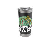 I Suck at Dart Darting Dart Player Darts Dartboard Triple 20 Stainless Steel Insulated Tumbler