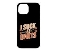 I Suck At Darts Bad Aim Casual Pub Games - Case for iPhone 15