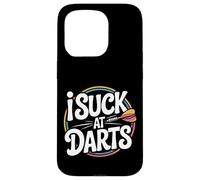 I Suck At Darts Bad Aim Casual Pub Games |- Case for iPhone 15 Pro