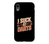 I Suck At Darts Bad Aim Casual Pub Games - Case for iPhone XR