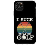 I Suck At Golf Loser Golfing Dad Funny Golf Case for iPhone 11 Pro Max