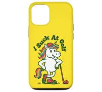 I Suck At Golf Loser Unicorn Sarcastic Golfing Case for iPhone 12/12 Pro
