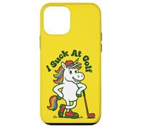 I Suck At Golf Loser Unicorn Sarcastic Golfing Case for iPhone 12 mini