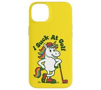I Suck At Golf Loser Unicorn Sarcastic Golfing Case for iPhone 14 Plus