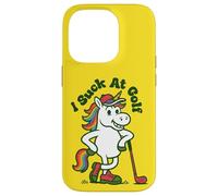 I Suck At Golf Loser Unicorn Sarcastic Golfing Case for iPhone 14 Pro