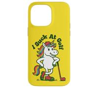 I Suck At Golf Loser Unicorn Sarcastic Golfing Case for iPhone 14 Pro Max