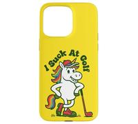 I Suck At Golf Loser Unicorn Sarcastic Golfing Case for iPhone 15 Pro Max