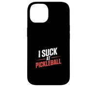 I Suck At Pickleball Beginner Player Joke Game |- Case for iPhone 14