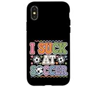 I Suck At Soccer Practice Fails Player |- Case for iPhone X/XS