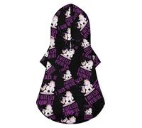 I Suck atFootball Unicorn Cute Cat Costume Dog Hoodie Pet Outfit for Small Medium Dogs Cats 2XL