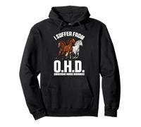 I Suffer from OHO Funny Equestrian Horse Farm Animals Lovers Pullover Hoodie