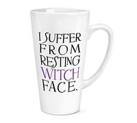 I Suffer from Resting Witch Face 17oz Large Latte Mug Cup