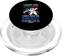 I Suffer From Thyroid Cancer Don't Have Energy To Pretend PopSockets PopGrip for MagSafe