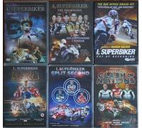 I SUPERBIKER 1-6 COMPLETE COLLECTION / 1. I SUPERBIKER / 2. THE SHOWDOWN / 3. DAY POF RECKONING / 4. THE WAR FOR FOUR / 5. SPLIT SECOND / 6. CLASH OF NATIONS = ULTIMATE 6x DVD SET