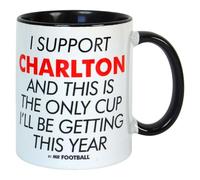 I Support Charlton Athletic and This is only Cup -Gift Boxed Mug Present idea for Fan Supporter