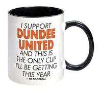I Support Dundee United and This is only Cup -Gift Boxed Mug Present idea for Fan Supporter