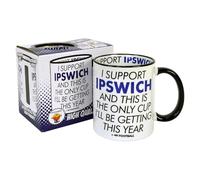 I Support Ipswich Town -Gift Boxed Mug Present idea for Fan Supporter