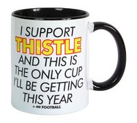 I Support Partick Thistle and This is only Cup -Gift Boxed Mug Present idea for Fan Supporter