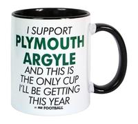 I Support Plymouth Argyle and This is only Cup -Gift Boxed Mug Present idea for Fan Supporter