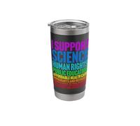 I Support Progressive Liberal Democratic concerns Stainless Steel Insulated Tumbler