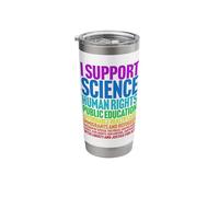 I Support Progressive Liberal Democratic concerns Stainless Steel Insulated Tumbler