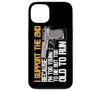 I Support The 2nd Because Im Too Young To Die Too Old To Run Case for iPhone 13
