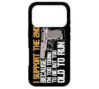 I Support The 2nd Because Im Too Young To Die Too Old To Run Case for iPhone 17 Pro