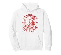 I Support the Claus Pullover Hoodie